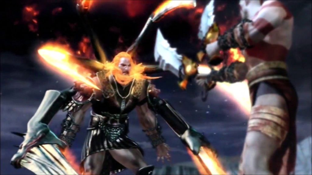 Kratos killed Ares in the first title.