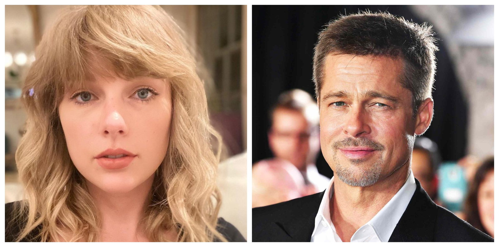 Taylor Swift and Brad Pitt