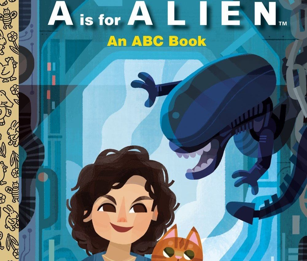 First look of the 'Alien' adapted kids book (via @DiscussingFilm | X)
