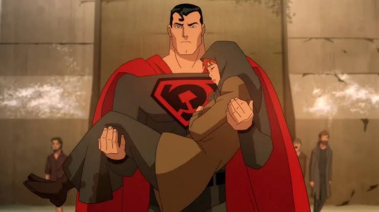 A still from Superman: Red Son