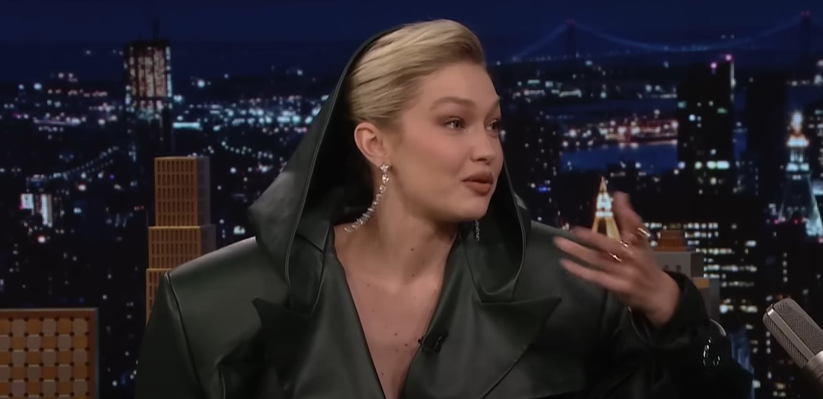 Gigi Hadid. Credit: The Tonight Show Starring Jimmy Fallon