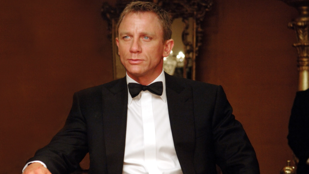 It's Daniel Craig as James Bond