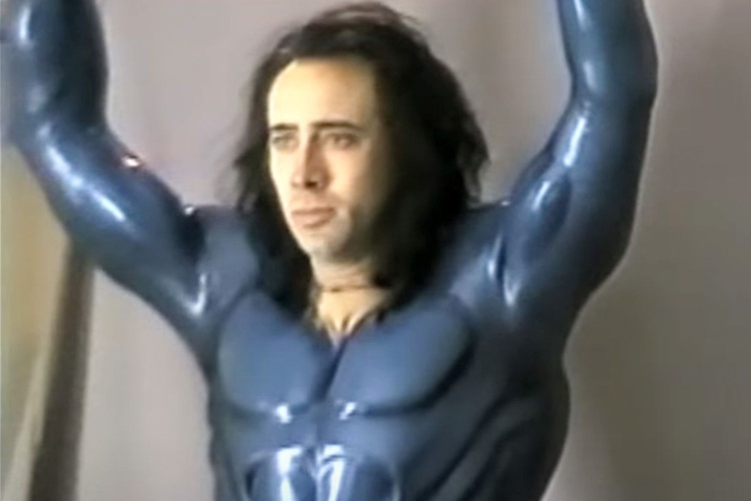 Nicolas Cage in his Superman costume in The Death of 'Superman Lives': What Happened?