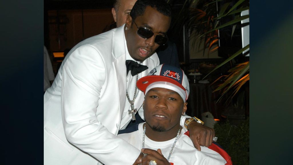 P. Diddy and 50 Cent 