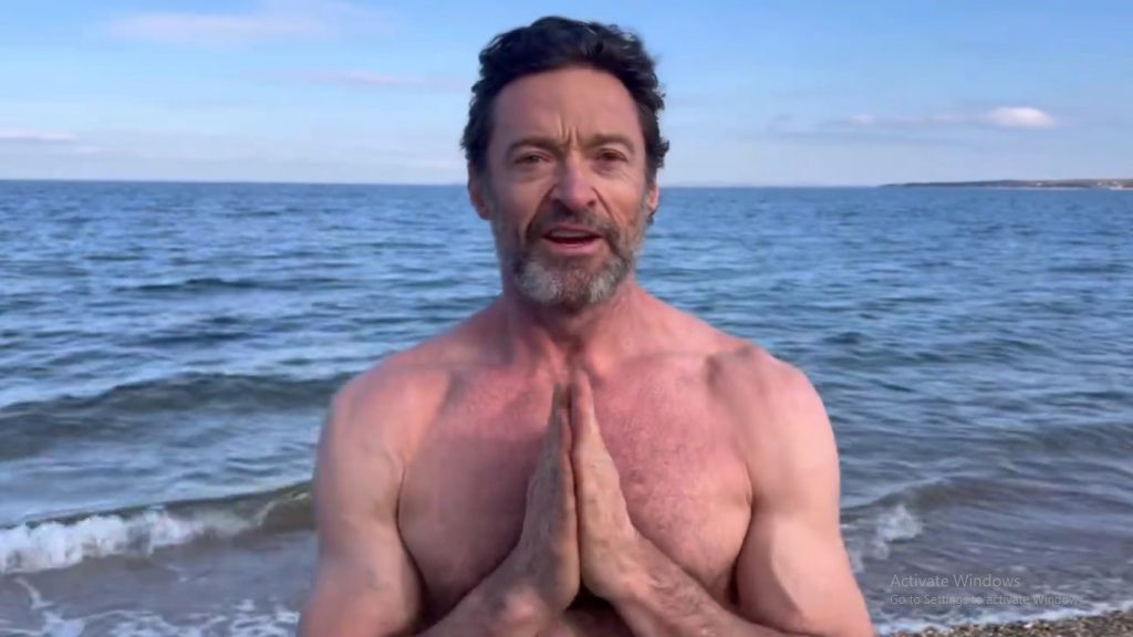 Hugh Jackman showed his insane physical endurance