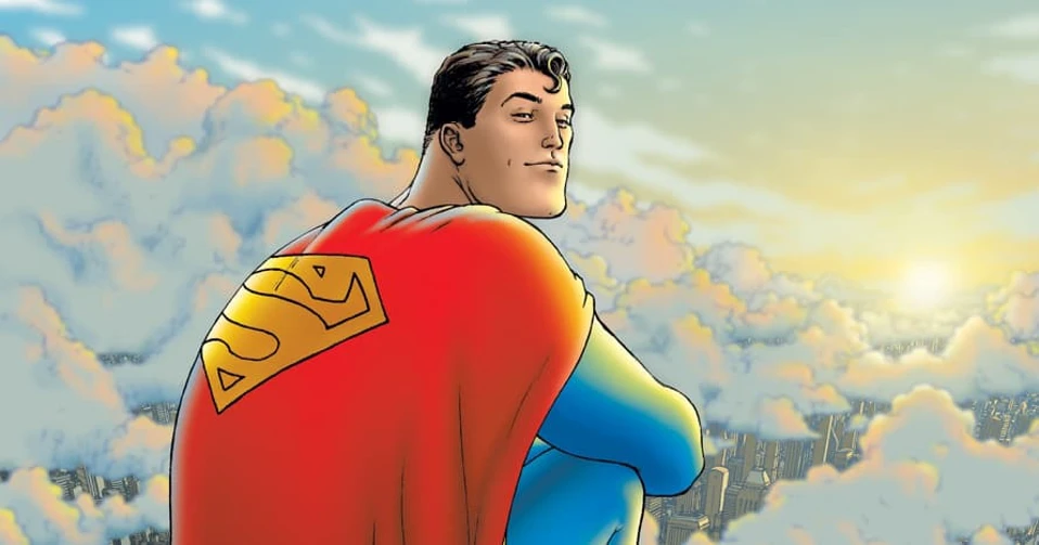 Illustration shared by James Gunn for Superman Legacy