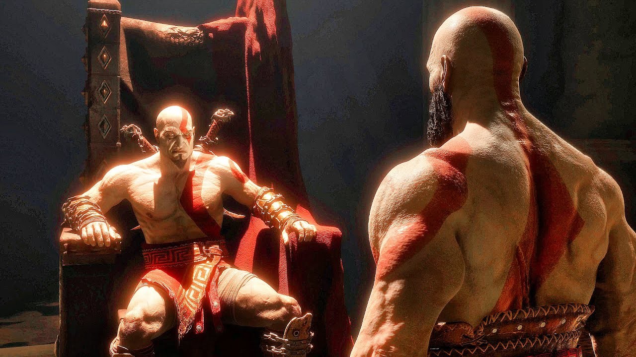 Kratos meets his younger self