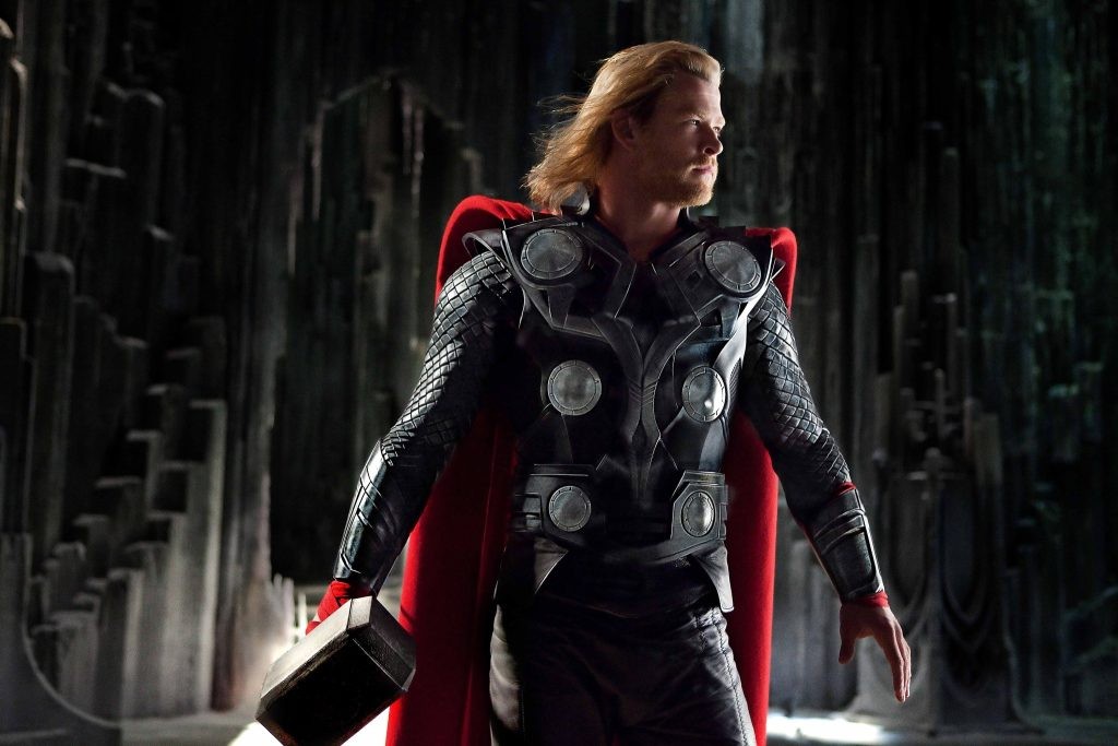 Chris Hemsworth in and as Thor 