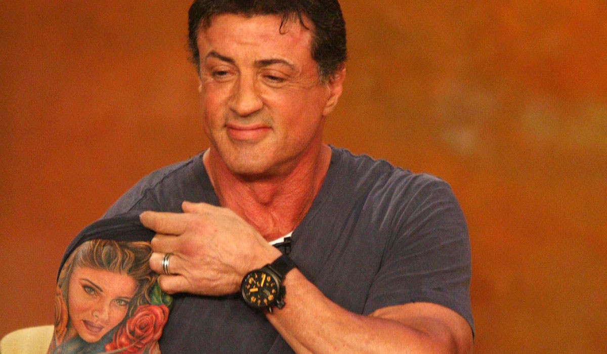 Sylvester Stallone Photos Vintage Photo Nice Sly Stallone Photograph Sly  Tank Top and Tattoo & Topless Pic W Boxing Glove - Etsy Hong Kong