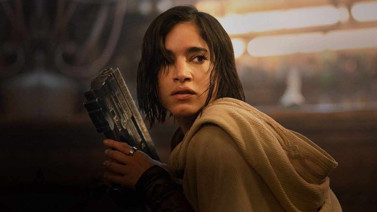 Sofia Boutella as the protagonist in Rebel Moon