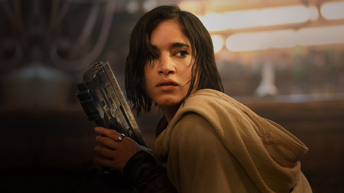 Sofia Boutella as the protagonist in Rebel Moon