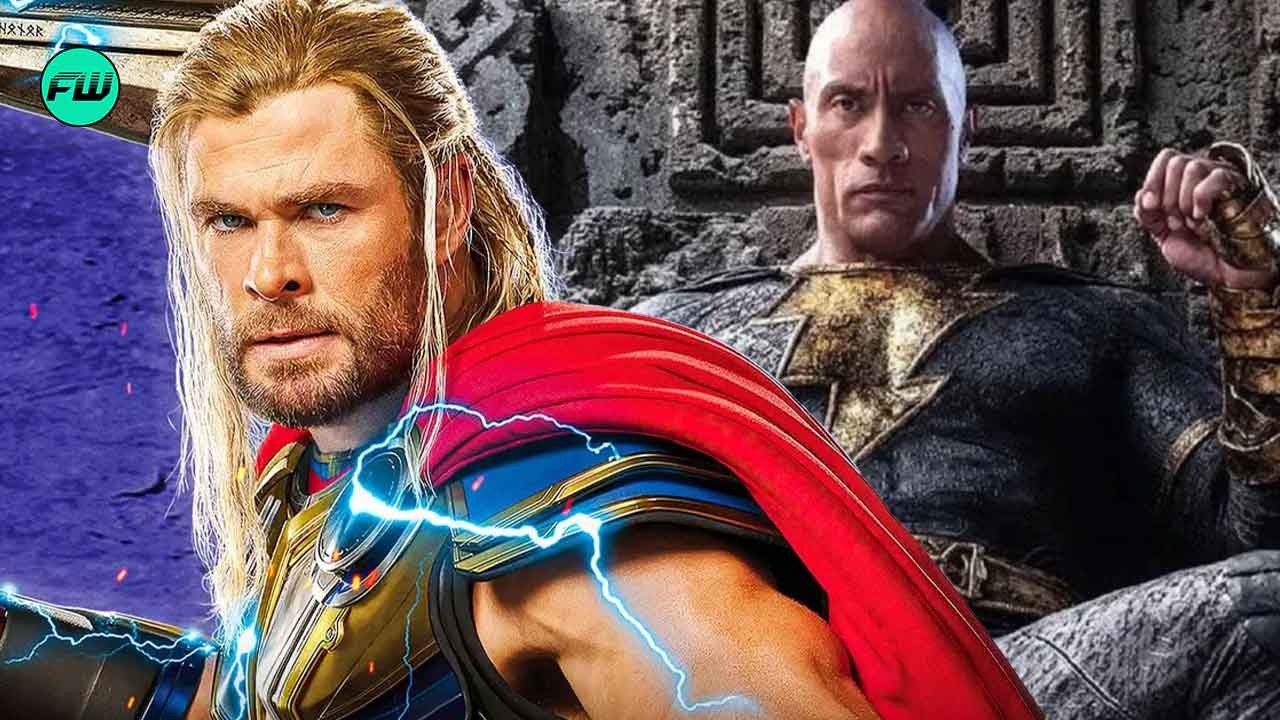 How Chris Hemsworth's Thor: Love and Thunder Secretly Beat Dwayne Johnson's Black Adam