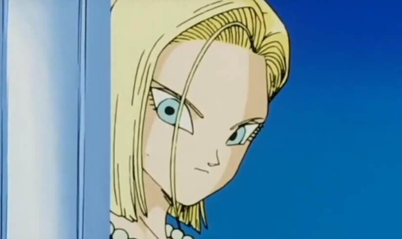 android 18 in dragon ball z