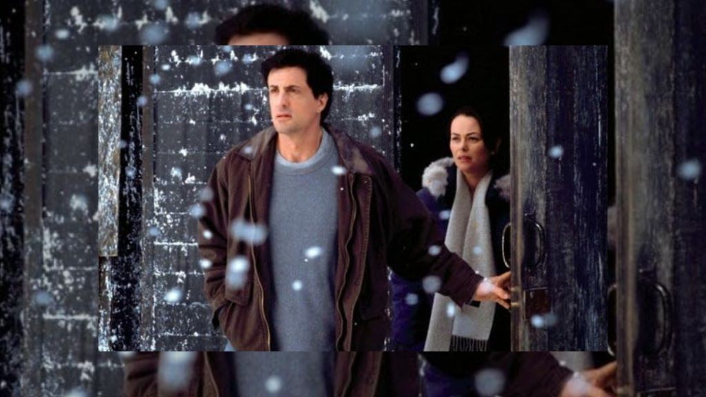 Sylvester Stallone and Polly Walker in Eye See You (2002)