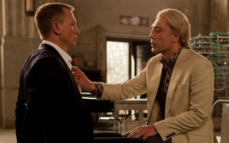One of the most pivotal scenes in Skyfall involving Daniel Craig
