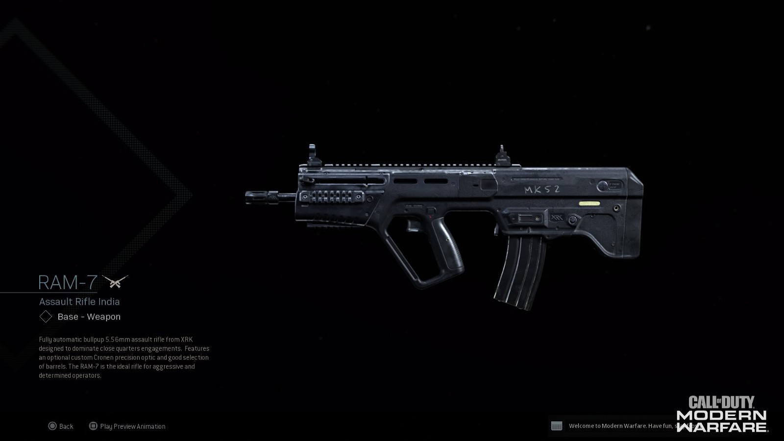 RAM-7 in Call of Duty: Warzone