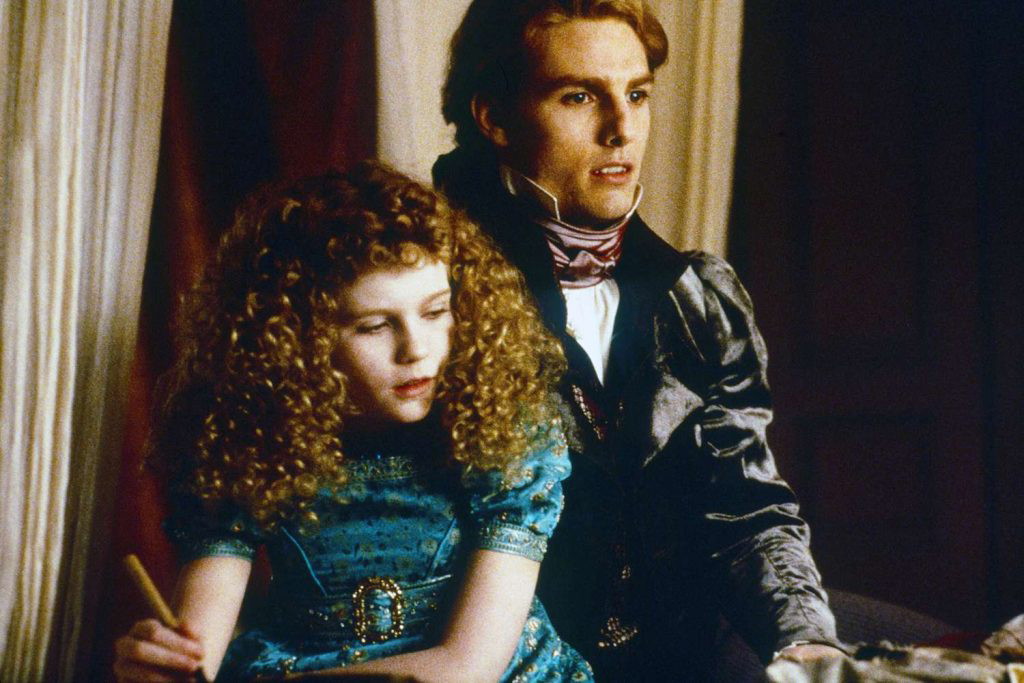 Kirsten Dunst and Tom Cruise in Interview with the Vampire