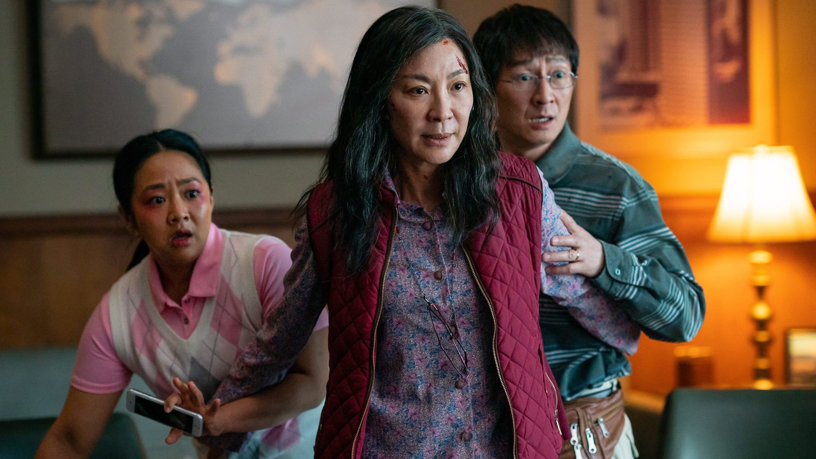 Michelle Yeoh's fans slam Disney "zero marketing" After the latest show got canceled 1 Michelle Yeoh and other cast members of Everything Everywhere All at Once