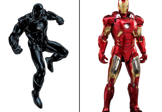 Iron Man Model 7 and Mark VII