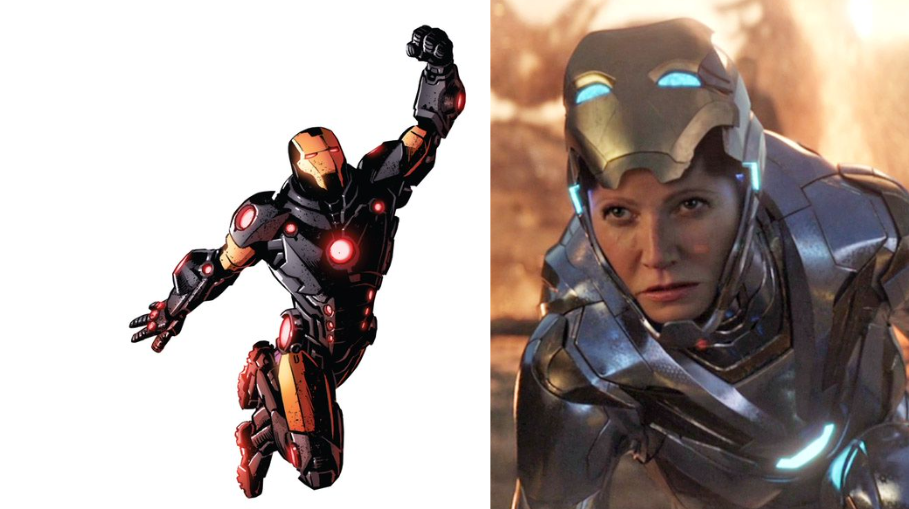 Model 49 and Mark XLIX in Avengers: Endgame
