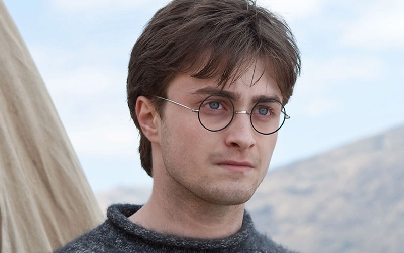 Daniel Radcliffe as Harry Potter in the film franchise 