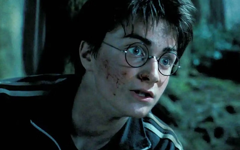 Daniel Radcliffe slightly older in Harry Potter and the Prisoners of Azkaban 