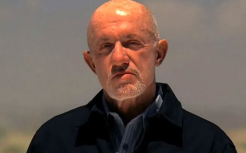Another scene featuring Mike Ehrmantraut in Breaking Bad 