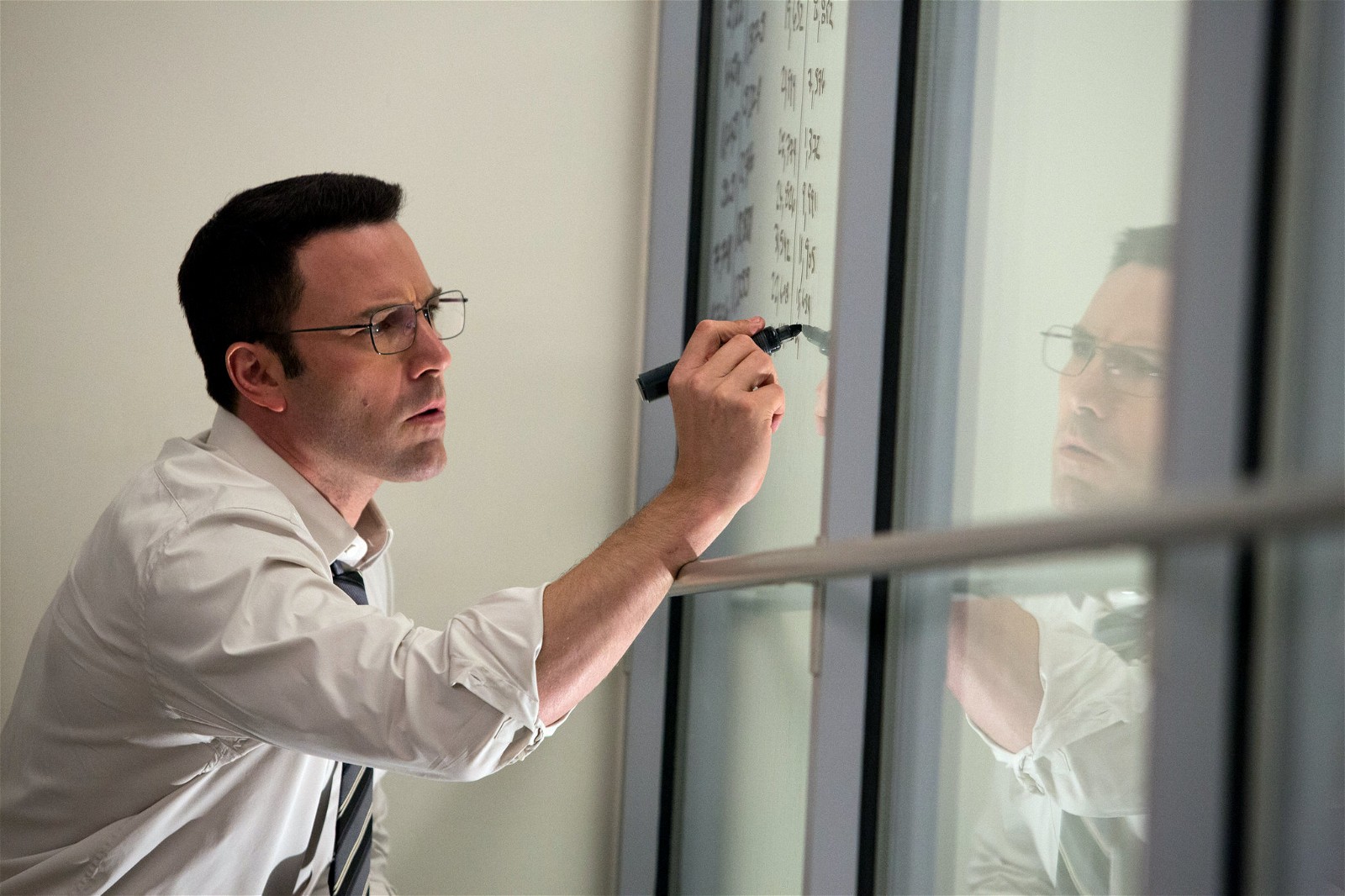 Ben Affleck in a still from The Accountant