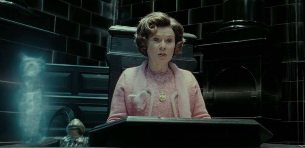Imelda Staunton in Harry Potter and the Deathly Hallows – Part 1