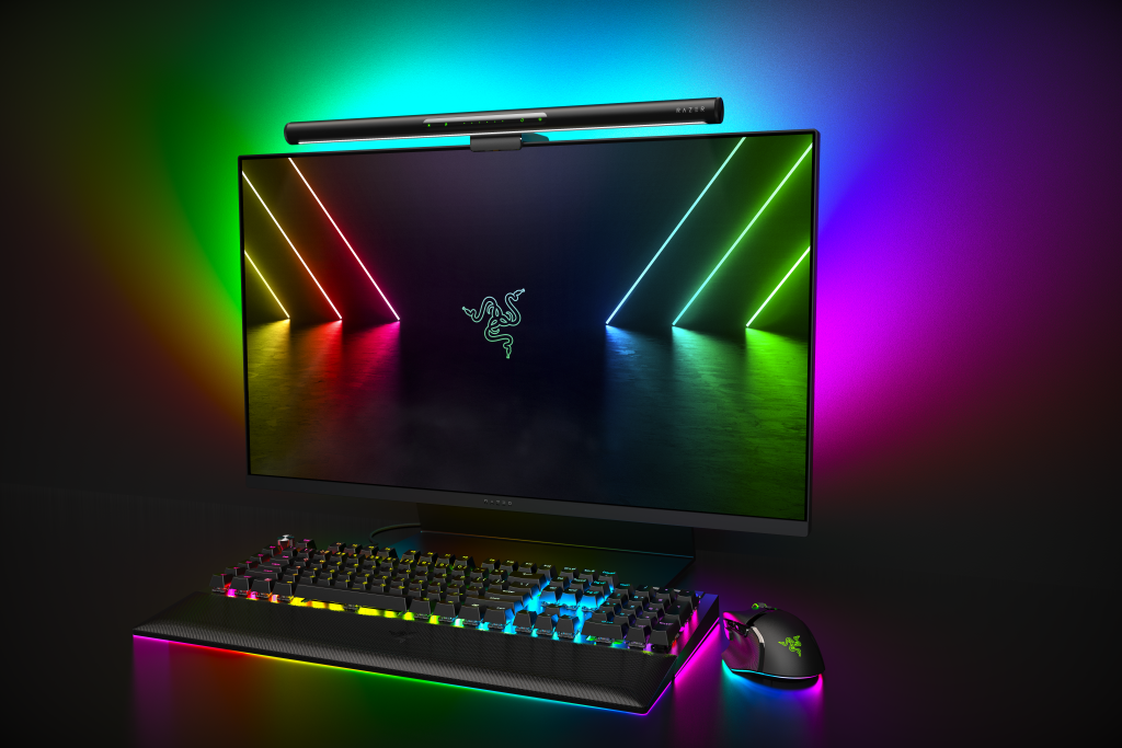 The light bar adds a touch of aesthetic and comfort to your gaming setup.