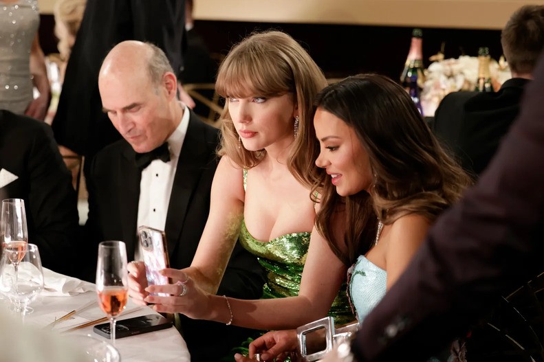 Taylor Swift at the 81st Golden Globes