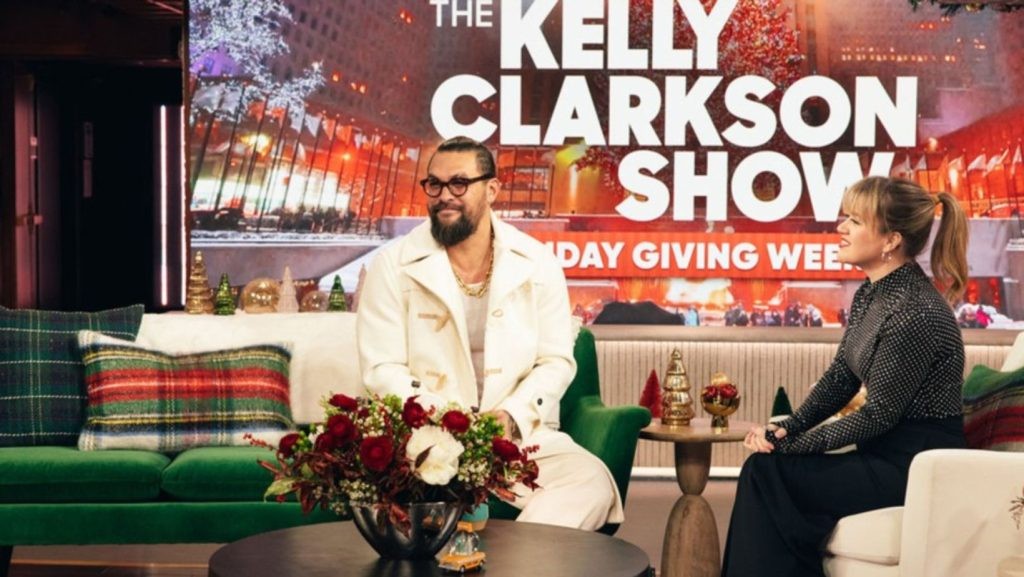 Momoa on The Kelly Clarkson Show