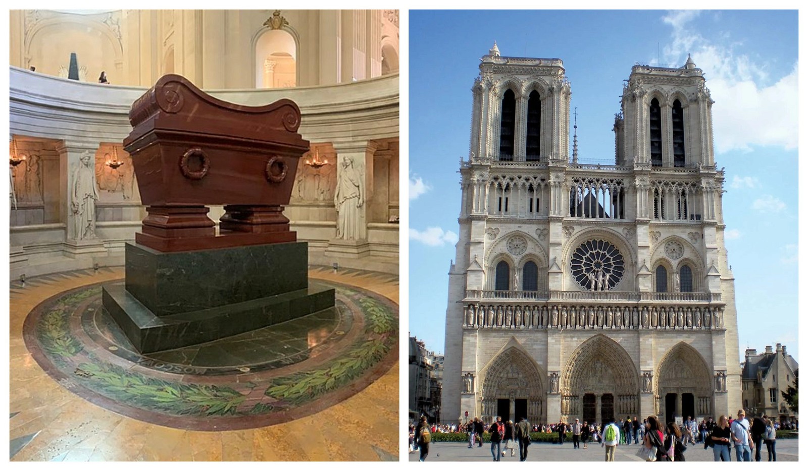Napoleon's Tomb and Notre-Dame