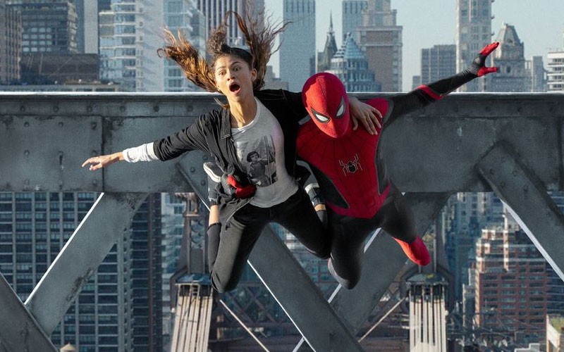 Tom Holland and Zendaya in Spider-Man: No Way Home 