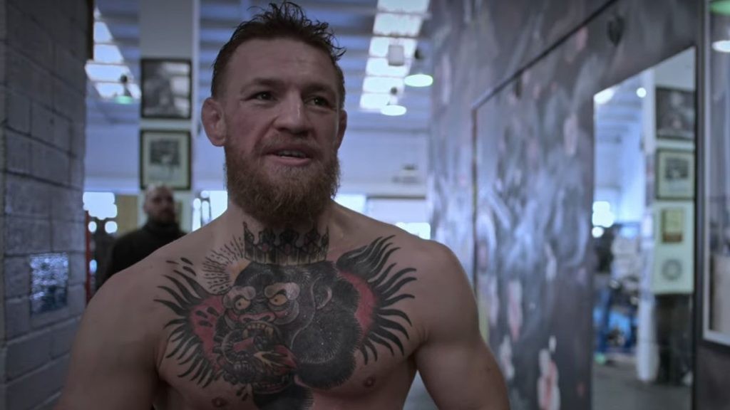 Conor McGregor in the documentary McGregor Forever