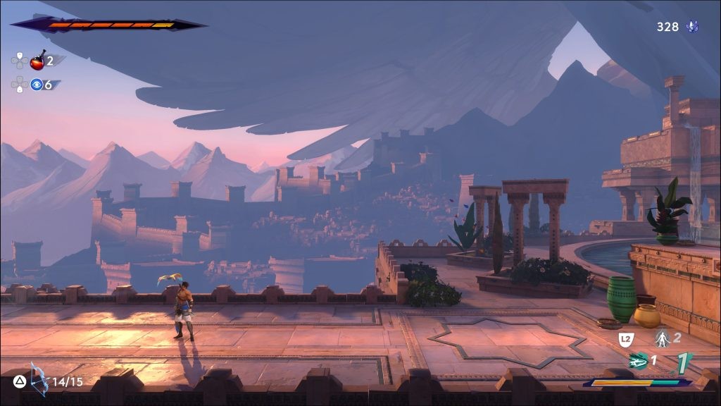<em>Prince of Persia: The Lost Crown</em> boasts a gorgeous 2.5D world to get lost in – figuratively and literally.