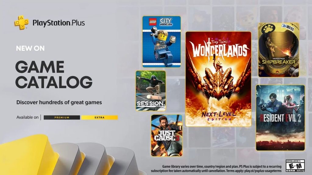 Sony reveals PS Plus games catalog for this month.