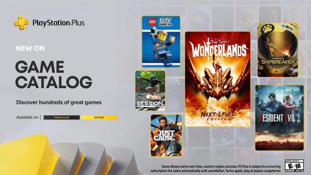 Sony reveals PS Plus games catalog for this month.