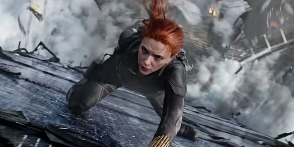Scarlett Johansson as Natasha Romanoff in Black Widow