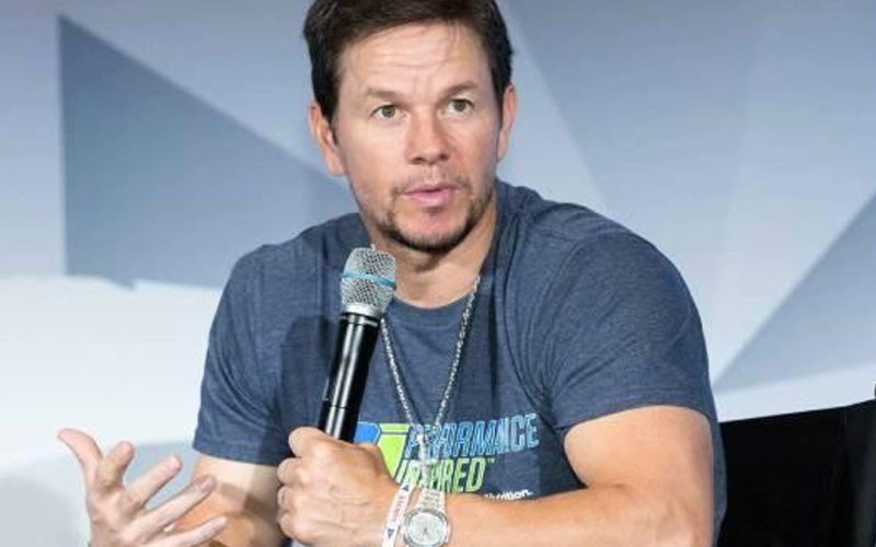 Mark Wahlberg at a conference 