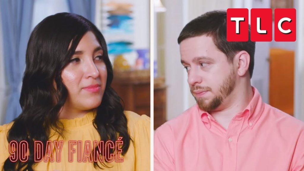 Anali and Clayton pictured in TLC's reality show, 90 Days Fiancé.