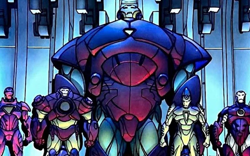 Battle Argonaut suits in the Marvel comics 