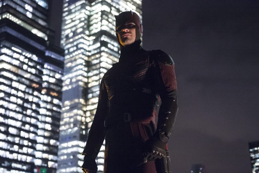 Charlie Cox in and as Daredevil