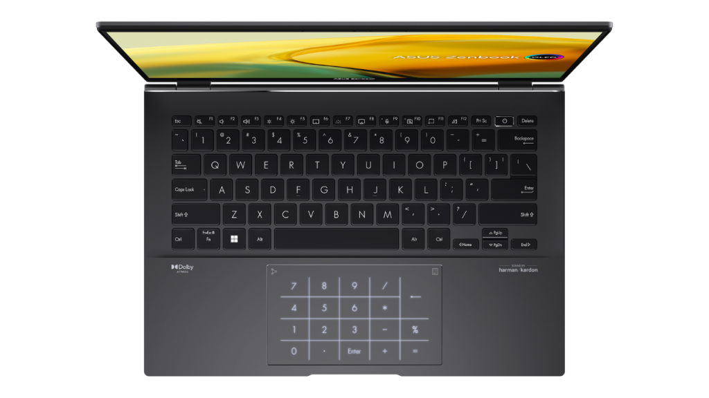The NumberPad 2.0 on the Zenbook 14 is a standout feature. 