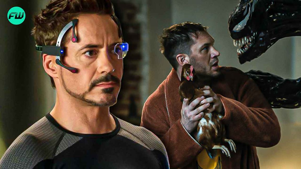 Tom Hardy's Venom Fuses With Robert Downey Jr's Iron Man In Goosebumps 