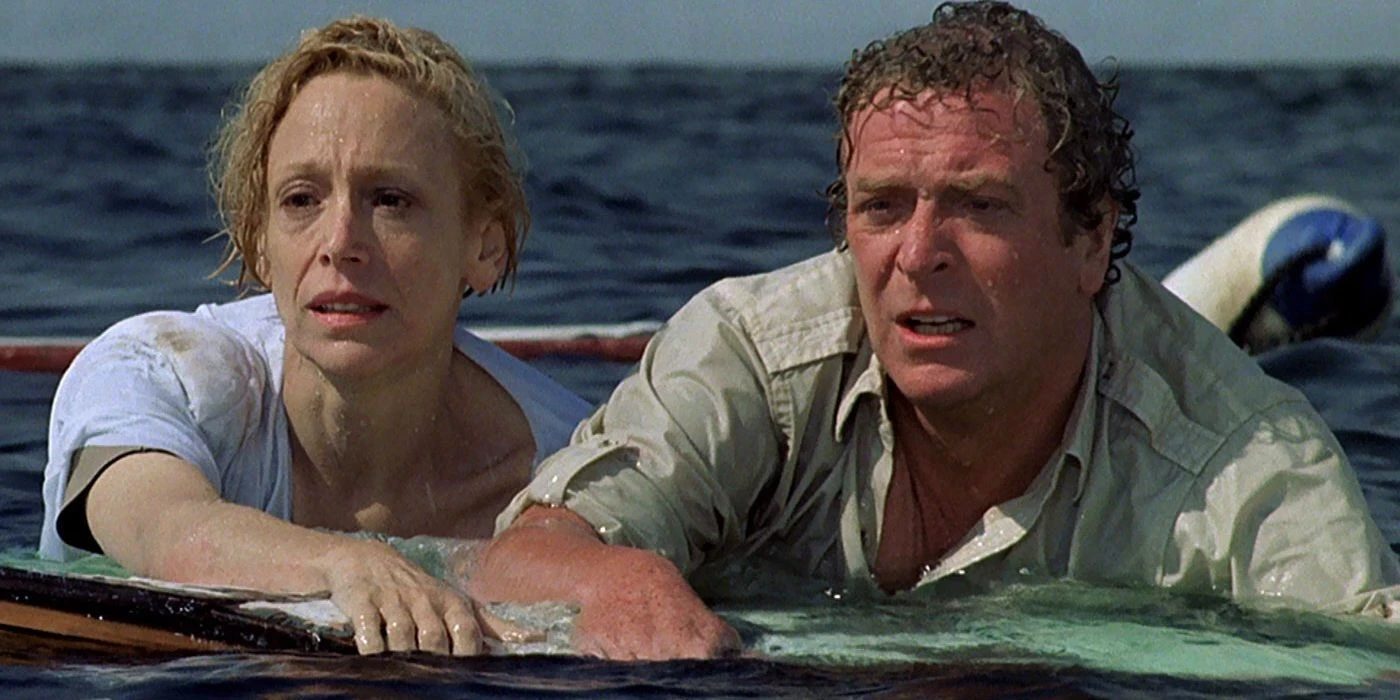Sir Michael Caine and Lorraine Gary in Jaws: The revenge