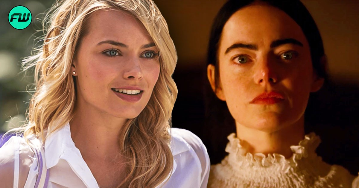 margot robbie’s queen like reaction to emma stone’s shout out during her bold critics choice awards speech will melt your heart