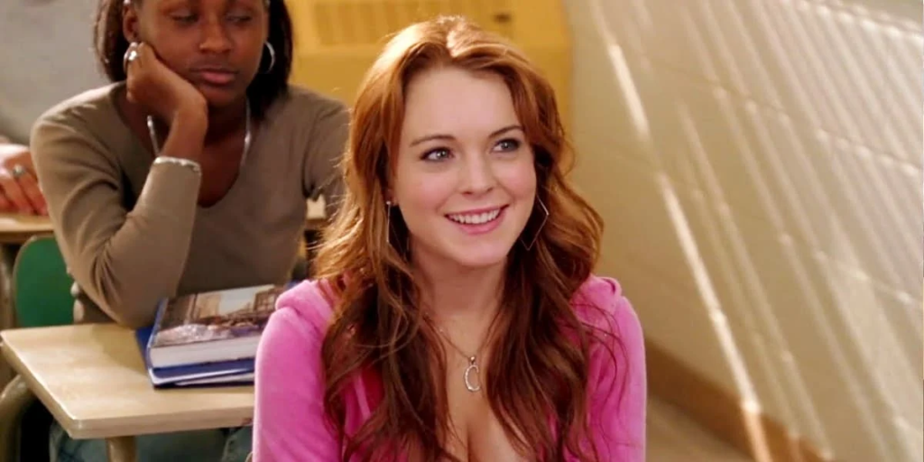 Lindsay Lohan in original Mean Girls