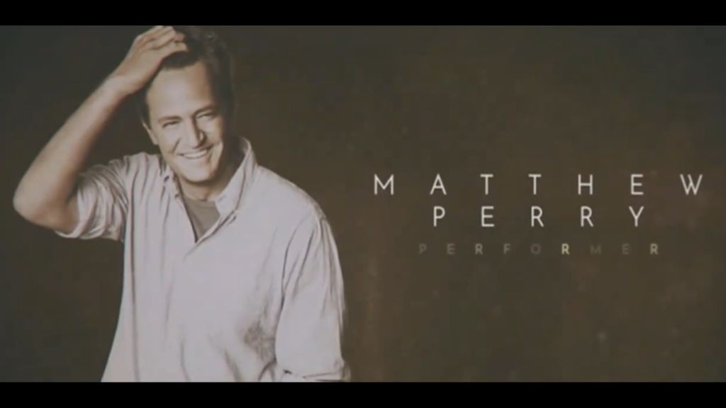 Matthew Perry tribute at Emmys 2024 