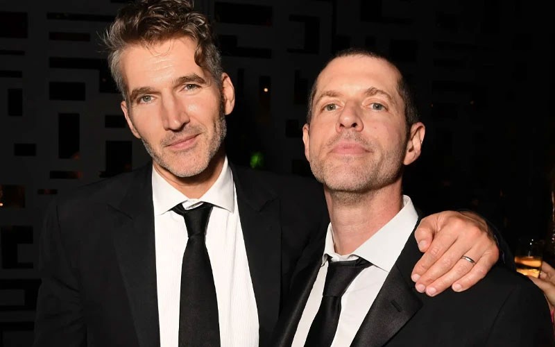 Game of Thrones creators David Benioff and D.B. Weiss during happier times